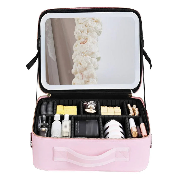 MirrorGlam - Make-up pouch with mirror