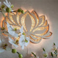 Spiritual Lotus Wall Lamp