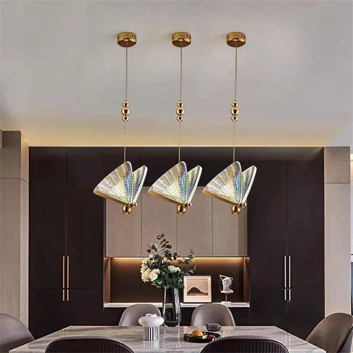Butterfly-inspired Pendant Light