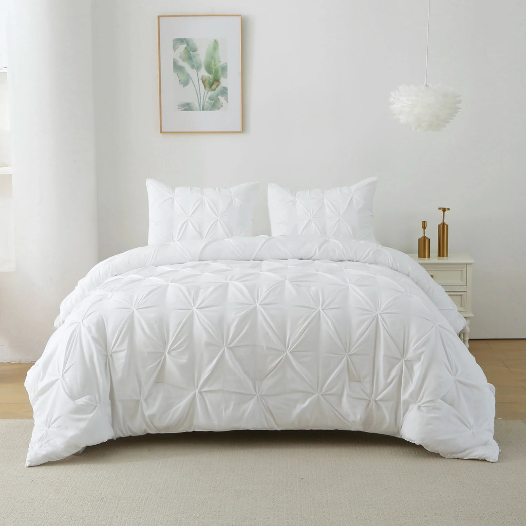 Hazy - Luxurious Jacquard Duvet Cover Set
