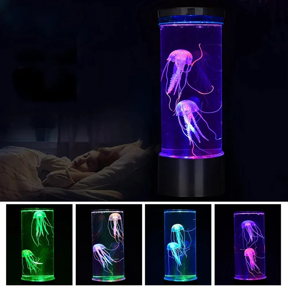 Jellyfish Lamp - colour Changing - USB/Battery Power Supply