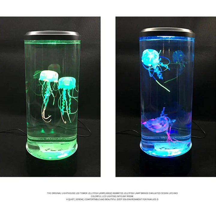 Jellyfish Lamp - colour Changing - USB/Battery Power Supply