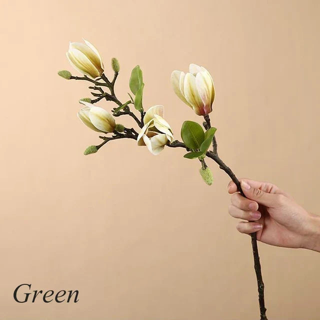 SilkSplendor - Life-like artificial magnolia branches