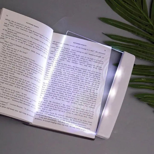 LED Reading Lamp Flat Panel – Night Light with 2 Brightness Levels & Eye PRedection