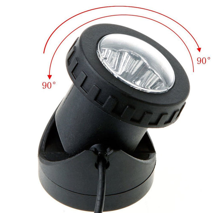 Two Heads LED Outdoor Waterproof Solar Underwater Spotlight Floodlight