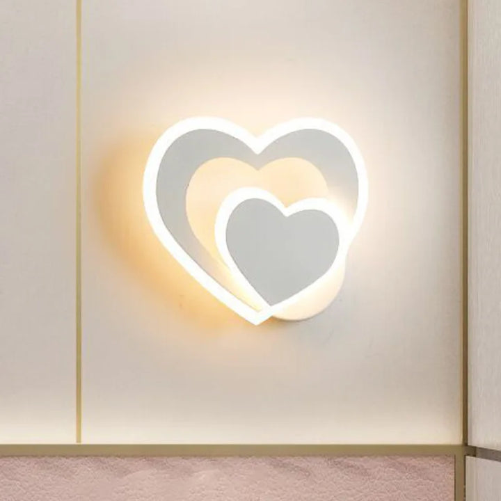Heart Wall Light | Romantic Design | Easy Installation - AtmosLove