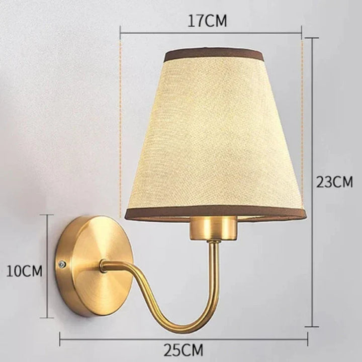 Fabric Wall Light