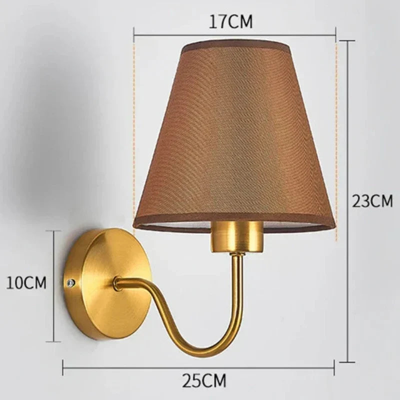 Fabric Wall Light