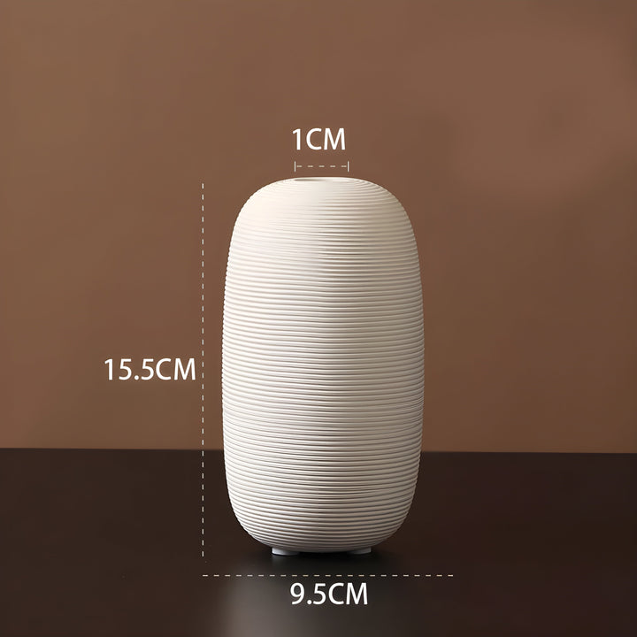 Minimalistic Handcrafted Ceramic Zen Vase