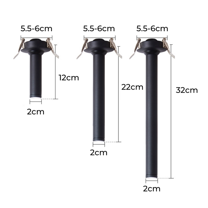 Long Cylinder - Led - Spotlight - Ceiling Lamp