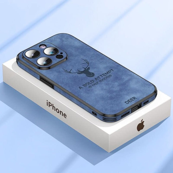 Leather iPhone Case with Shock Protection &amp; Elegant Design