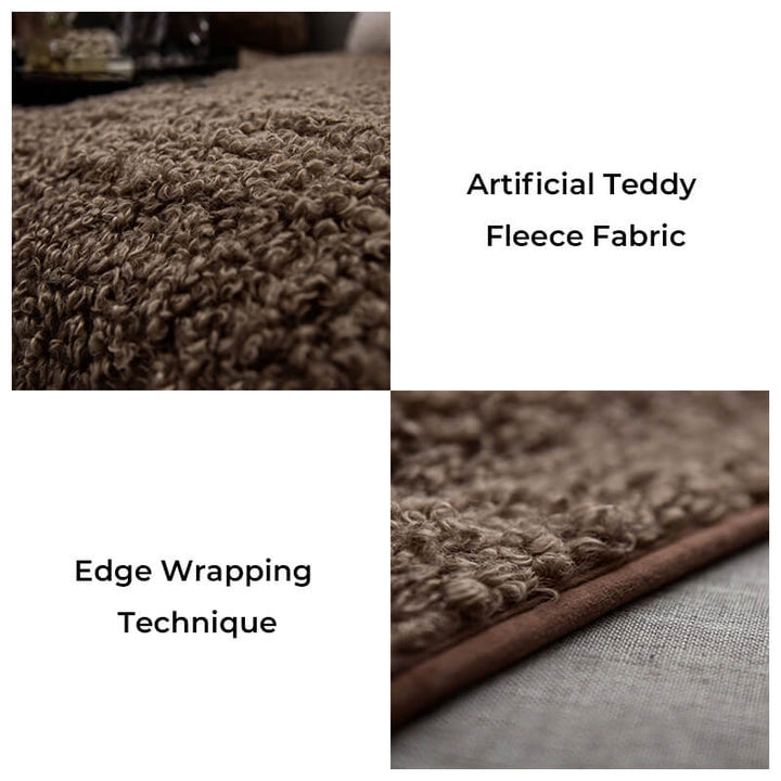 Luxury Warm Fleece Furniture Protection Mat Non-Slip Sofa Cover