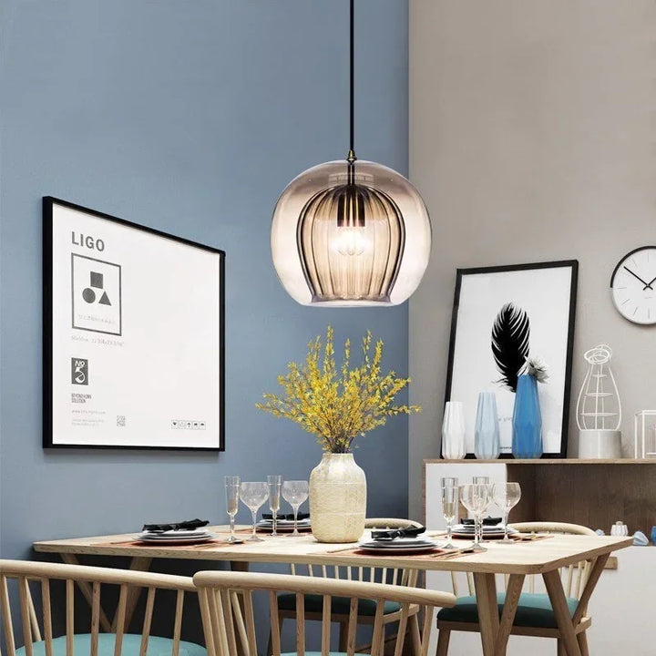Elegance Glass - Modern Glass Pendant Light
