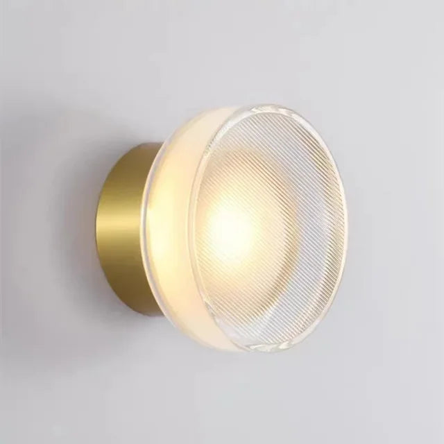 Modern round wall lamp