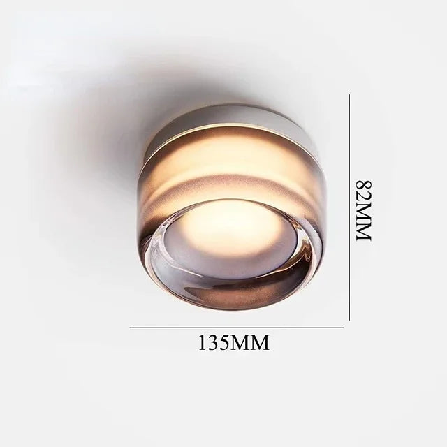 Modern round wall lamp