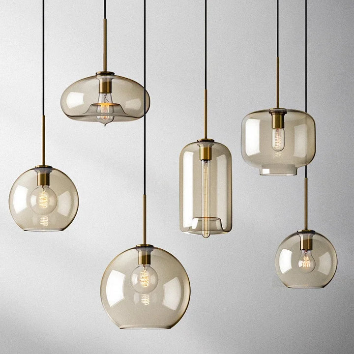 Elegant Scandinavian Pendant Light - GlasNord