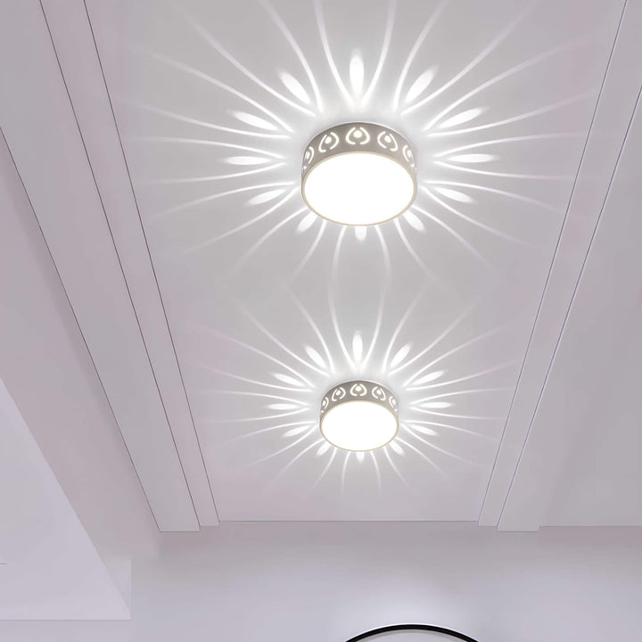 Modern LED ceiling light - for entrance, hallway and balcony