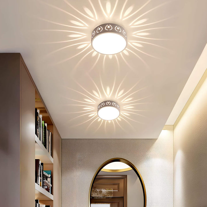 Modern LED ceiling light - for entrance, hallway and balcony