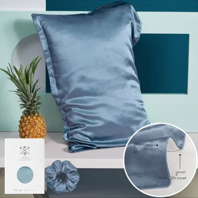 Mulberry 100% pure silk pillowcase