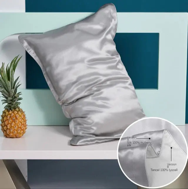 Mulberry 100% pure silk pillowcase
