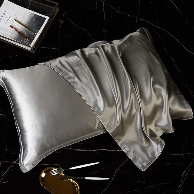 Mulberry 100% pure silk pillowcase