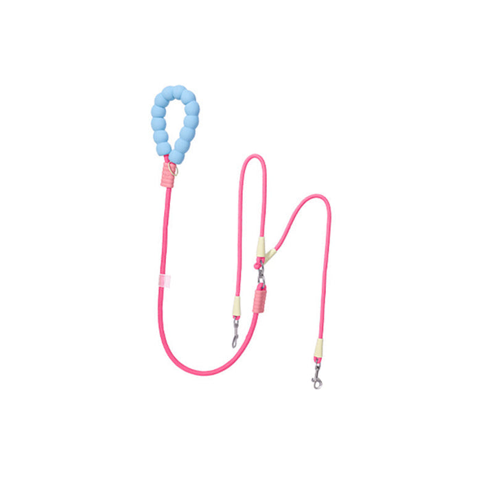 Multi-purpose double leash No tangles dog leash