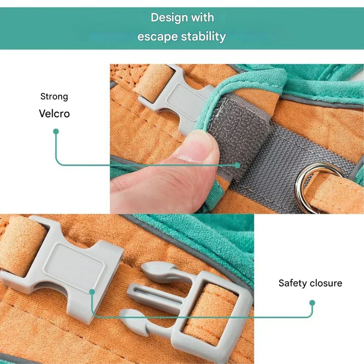 Adventurous Cat Harness with Leash – Adjustable and Reflective |