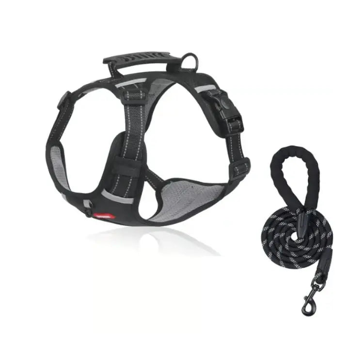 No-Pull Dog Harness with Reflective Nylon