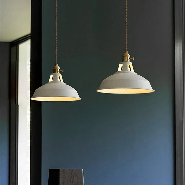 Nordic industrial LED pendant lamp Retro