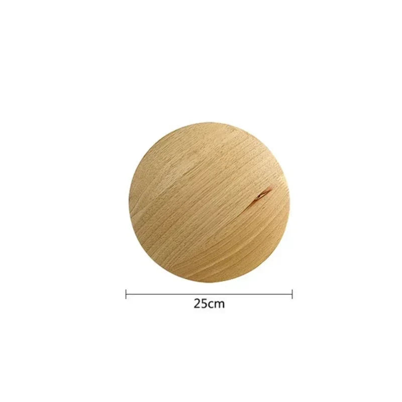 LuxeRadiant – Scandinavian Wooden Wall Lamp