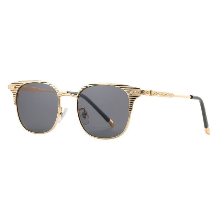 Ladies designer sunglasses with luxurious frame and mirrored lenses