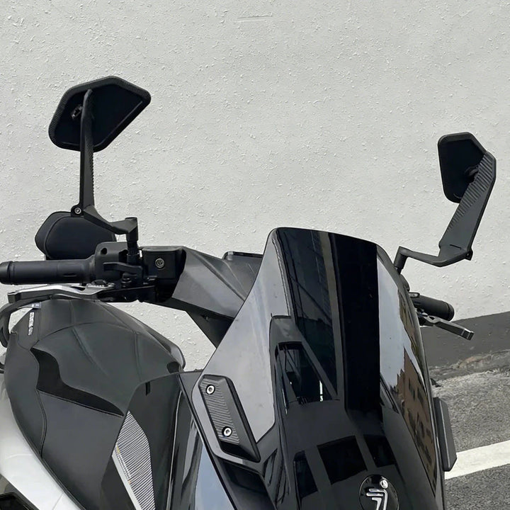 Motorcycle rearview mirror mounting kit