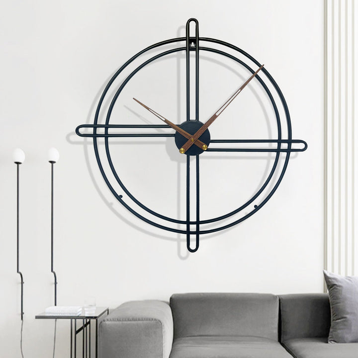 Nordic decorative large wall clock for the living room 23 inches