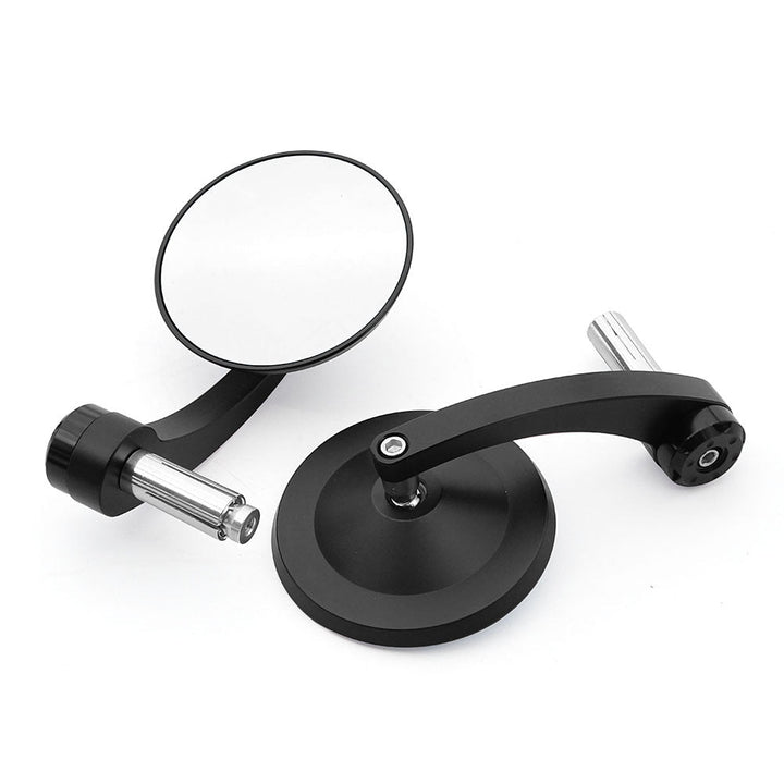 Stylish motorcycle rearview mirror with ball joint