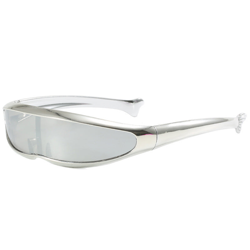 Women Sporty Sunglasses with Ergonomic Design and Mirrored Lenses