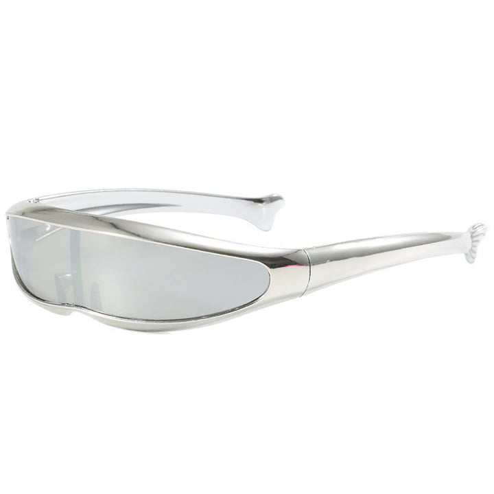 Women Sporty Sunglasses with Ergonomic Design and Mirrored Lenses