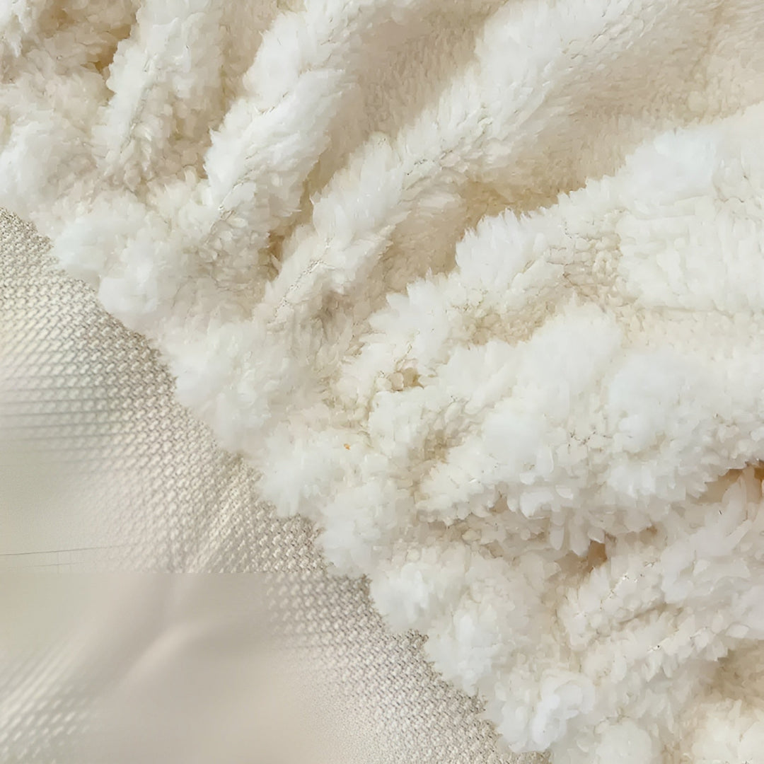 Samt-Sofa cover with diamond pattern – Soft &amp; Luxurious | Perfect fit for any couch |