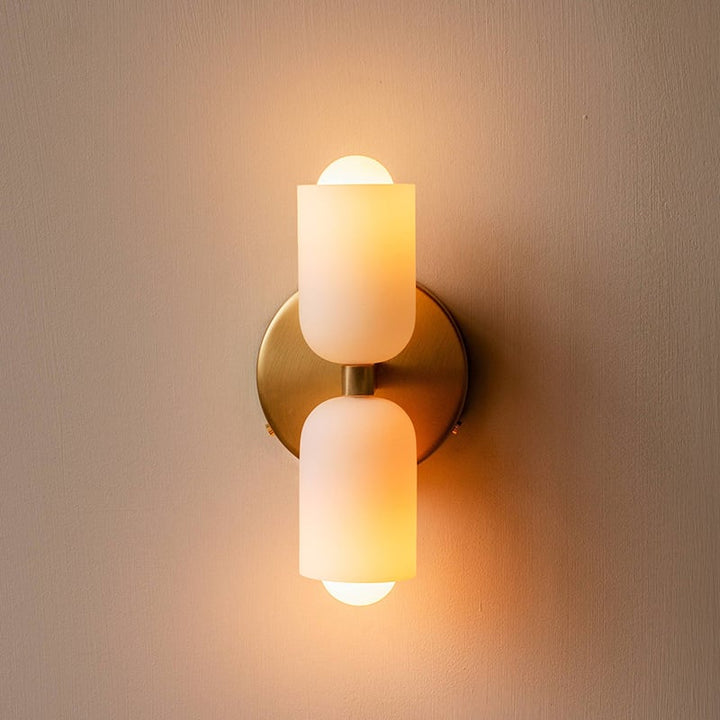 MP H30 Glass Wall Light, Up-Down Style - May Special Offer