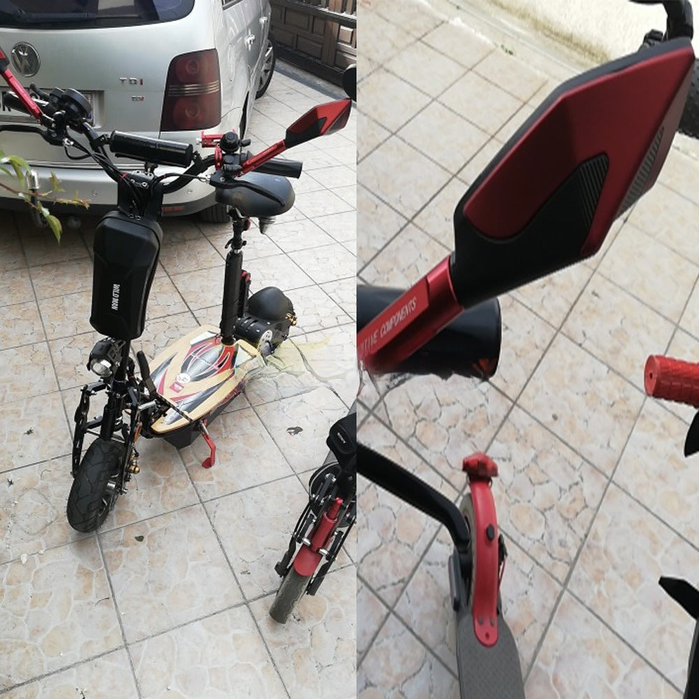 High-Visibility Adjustable Racing Mirrors