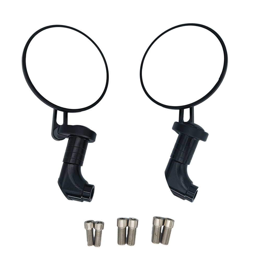 Sporty motorcycle mirrors