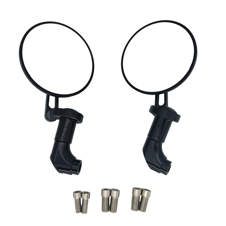 Sporty motorcycle mirrors