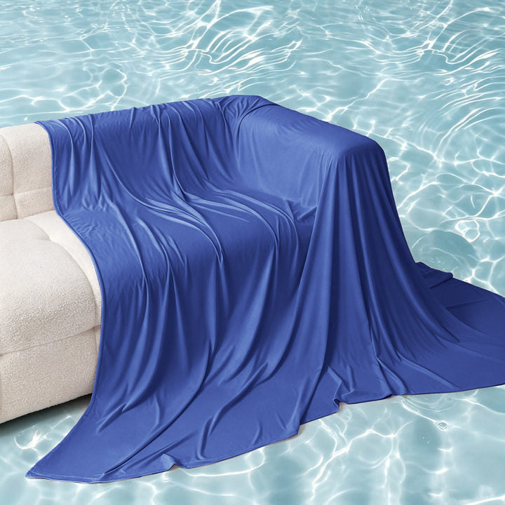 Unisex nan extra soft stretch sofa blanket made of microfiber as a versatile sofa cover