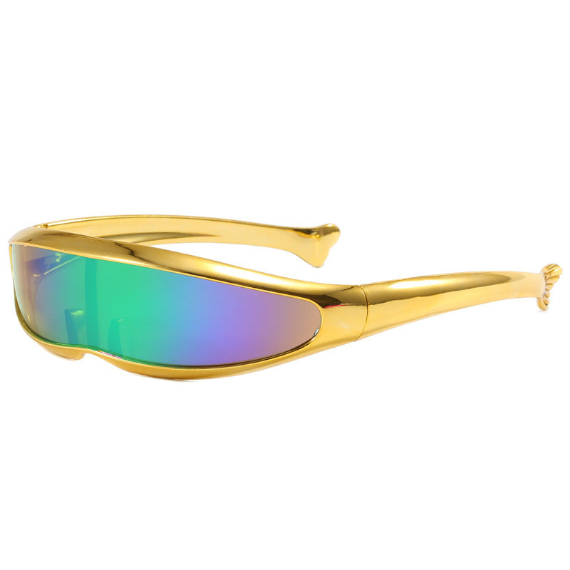 Women Sporty Sunglasses with Ergonomic Design and Mirrored Lenses