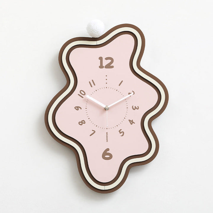 Creative irregular wall decoration Silent Clock