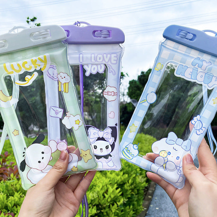 Unisex waterproof smartphone case