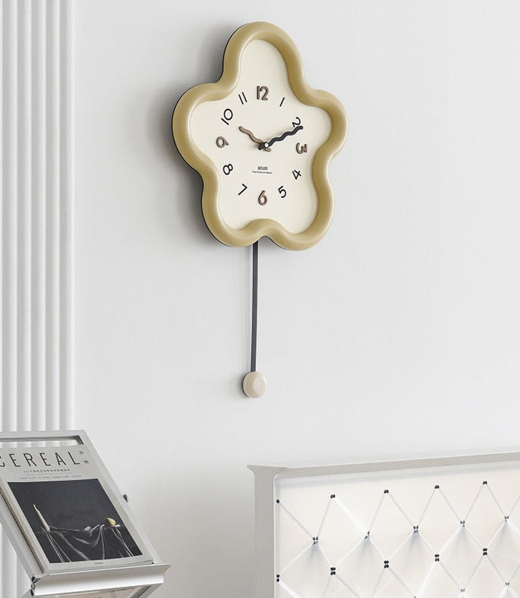 Cute Pendulum Wall Clock Decoration
