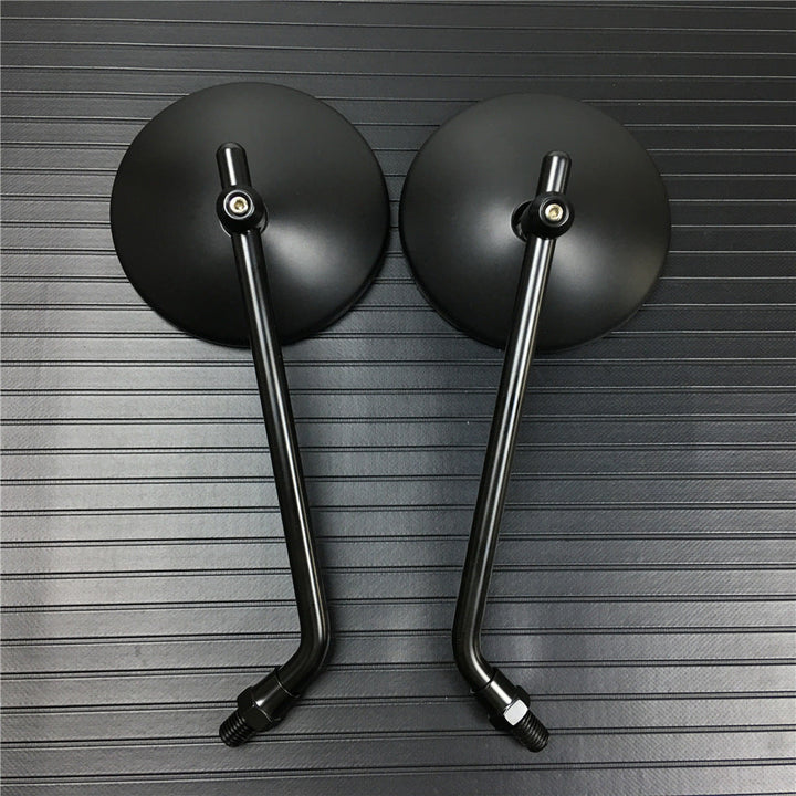 Motorcycle rearview mirror with adjustable design