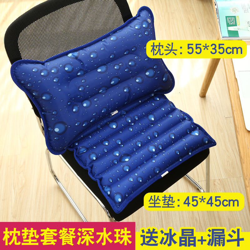Ladies cooling mat with innovative snowflake structure