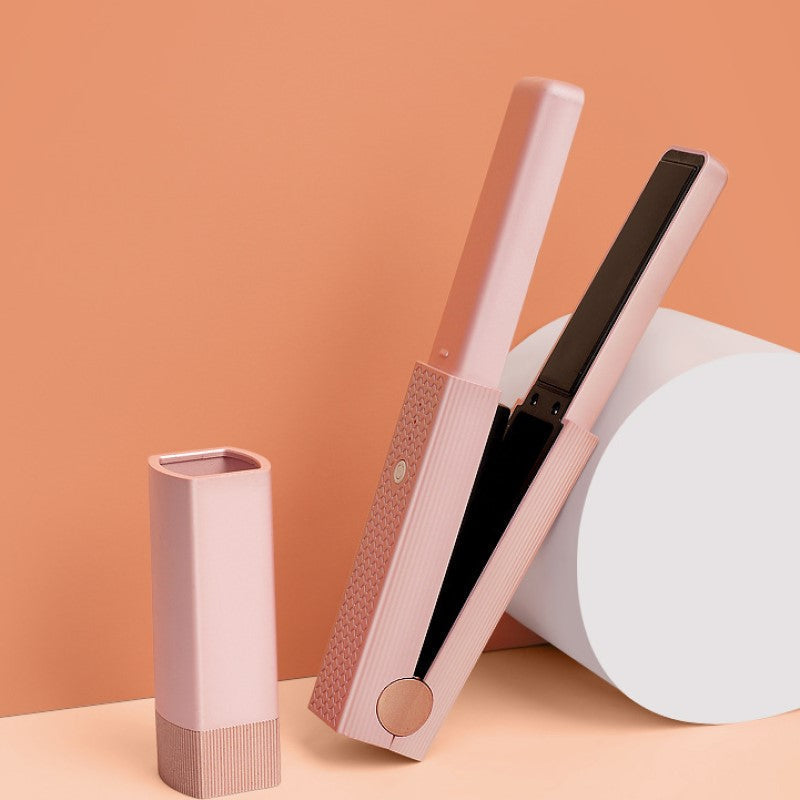 Portable cordless straightener with USB charging