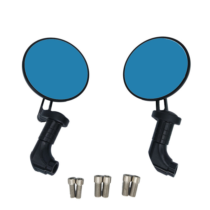 Sporty motorcycle mirrors